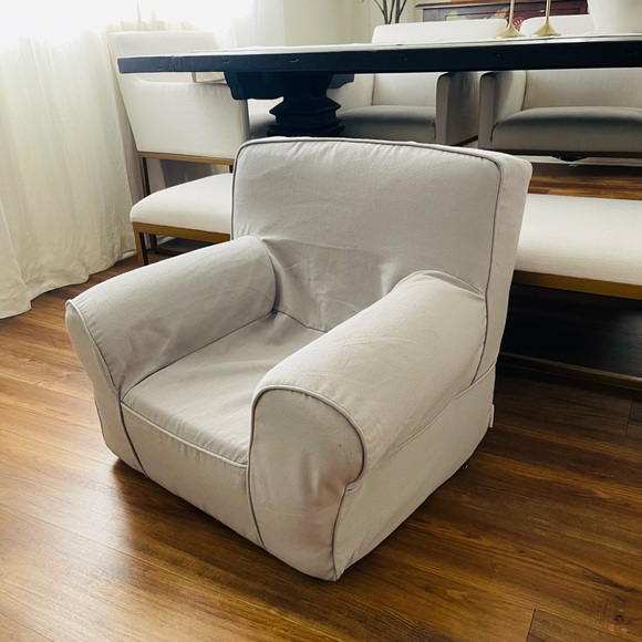 Pottery barn kids anywhere chair gray COVER ONLY (kids size) - Picture 1 of 7